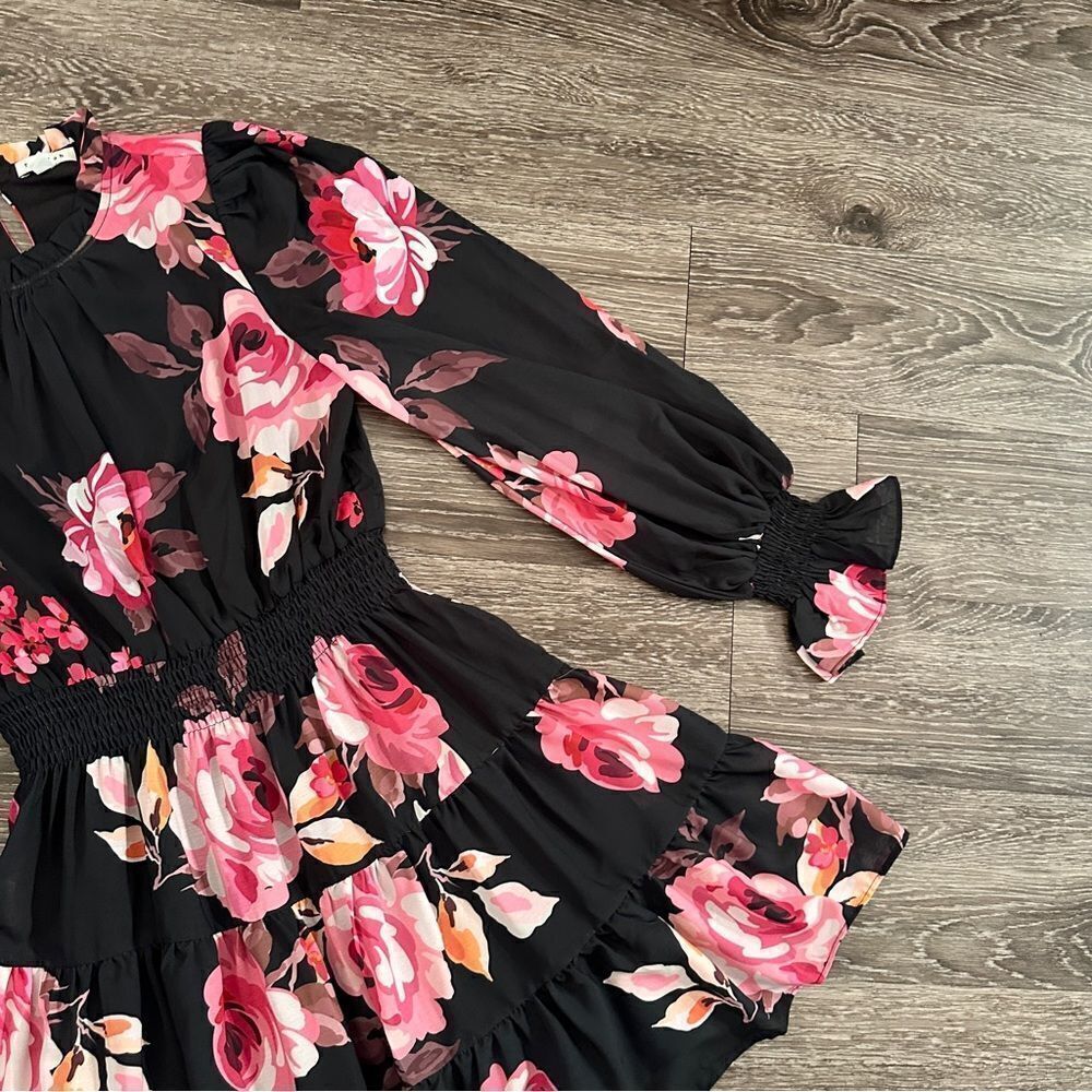 Stellah Elastic Waist Mini Dress - Picture 4 of 7